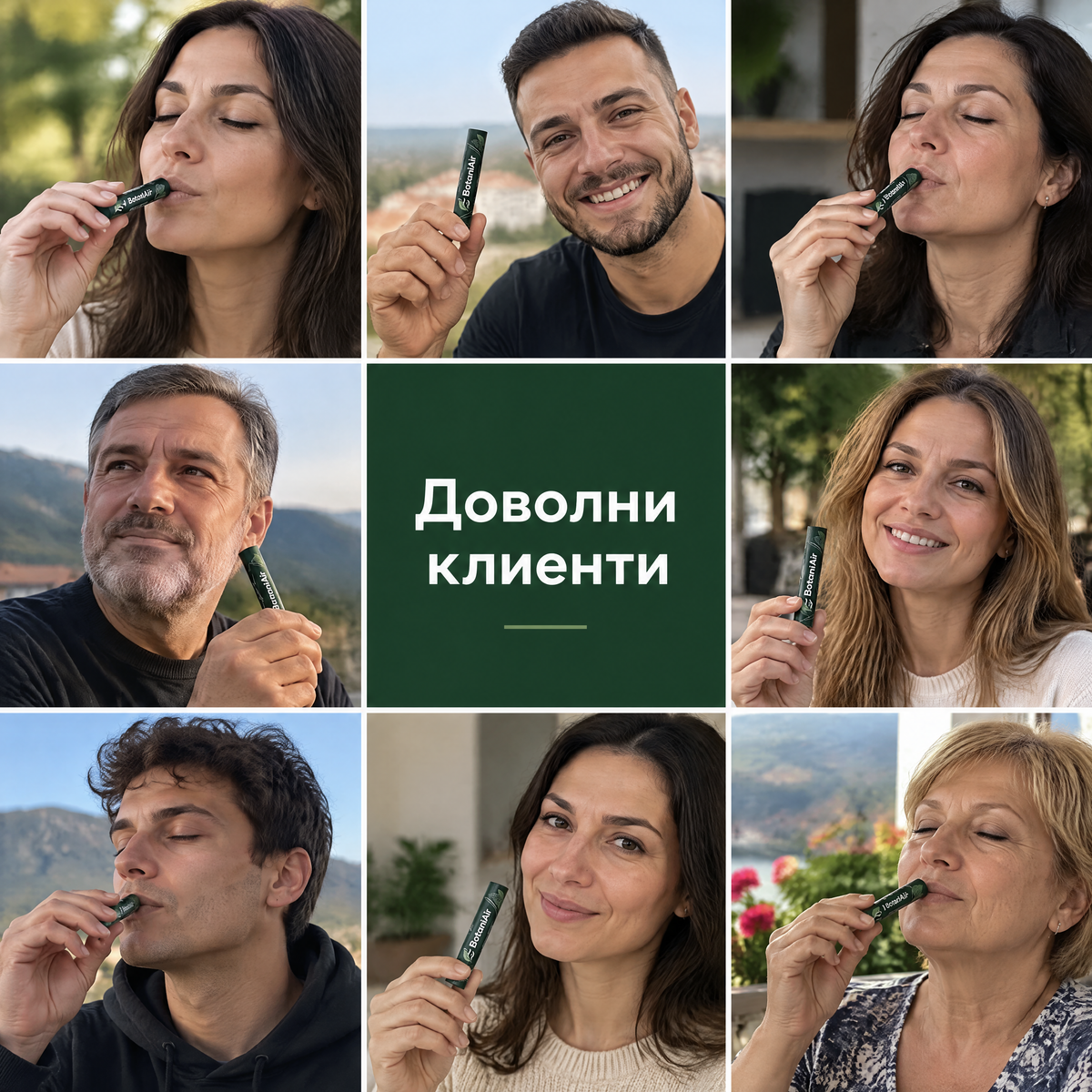 Билков стик с лопен, мента и мащерка