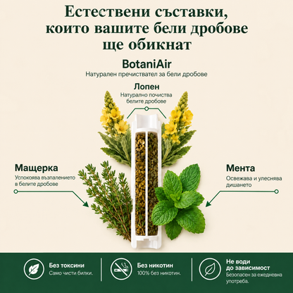 Билков стик с лопен, мента и мащерка